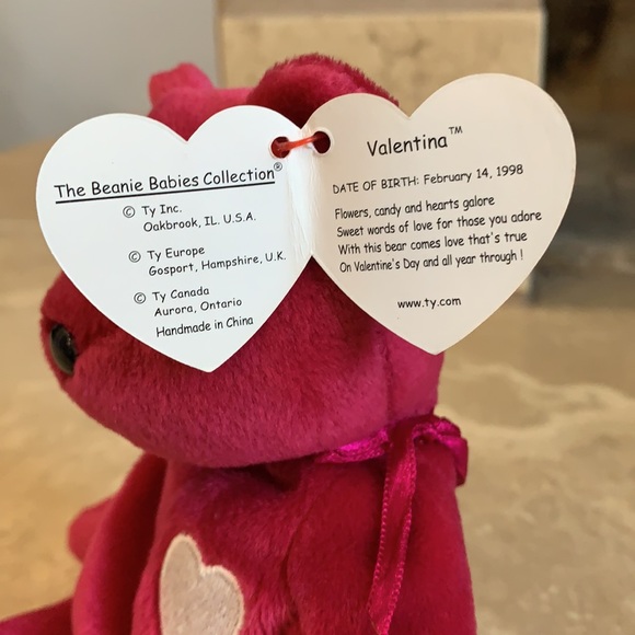 Ty Beanie Babies | 1999 | Valentina | 5th Gen - Picture 4 of 7